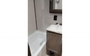 Rental RV bathroom