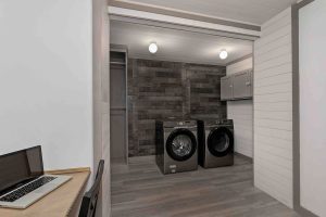 rental house laundry area