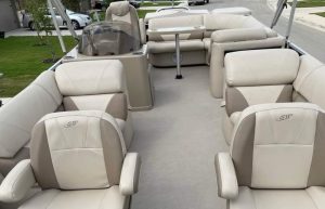 Boat seating front, and back