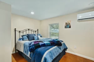 bed room in a vacation rental property